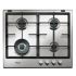 WHIRPOOL Plaque Gaz GMA 6422 IX (60 cm) Inox 4 Feux