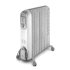 DELONGHI Radiateur Bain Huile V551225 12 Éléments (2500 W) Blanc