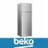 BEKO Réfrigérateur Combinée RCNA460SX (460 Litres) Inox No Frost