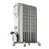 DELONGHI Radiateur Bain Huile Vento V550920  (2000 W) Blanc 9 Éléments