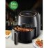 KIWI Friteuse Sans Huile KAF-5536 (1400W) Noir 5 Litres