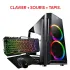 SPIRIT OF GAMER Pc de Bureau Gamer  (i3 14é Gén/8Go/256SSD/RTX3050/MSI H510) RGB