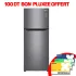 LG Réfrigérateur GL-C252SLBB (234Litres) Silver No Frost