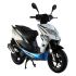 ZIMOTA Scooter Eagle 50 Blanc & Bleu